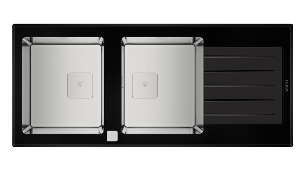 TEKA TEKA DIAMOND RS15 2B 1D WST BLACK SİYAH CAM EVYE 115160007