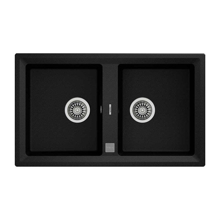 TEKA STONE 90 B-TG ÇİFT HAZNELİ TEGRANİTE METALLIC BLACK EVİYE