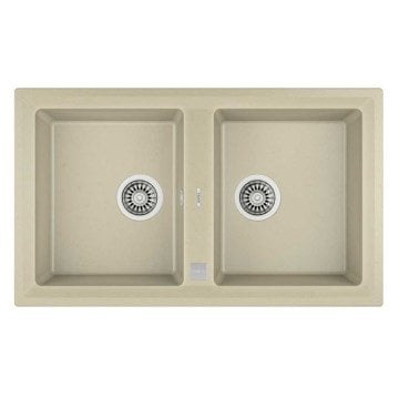 TEKA STONE 90 B-TG  115260004 ÇİFT HAZNELİ TOPASBEİGE TEGRANİTE EVİYE