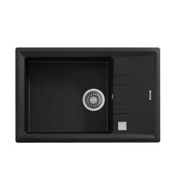 TEKA MAESTRO STONE 60 S-TG TEGRANİTE SİYAH EVİYE