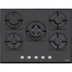 FRANKE NEW SQUARE FHNS 705 4G TC BK C CRİSTALLO NERO CAM OCAK