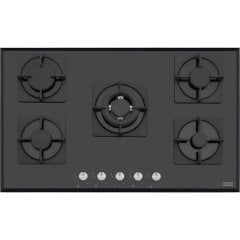 FRANKE NEW SQUARE FHNS 905 4G TC BK C CRİSTALLO NERO OCAK