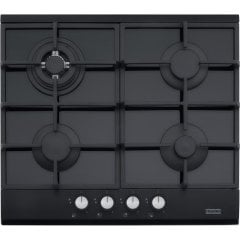 FRANKE NEW GLASS FHNG 604 4G TC BK C CRİSTALLO NERO CAM OCAK