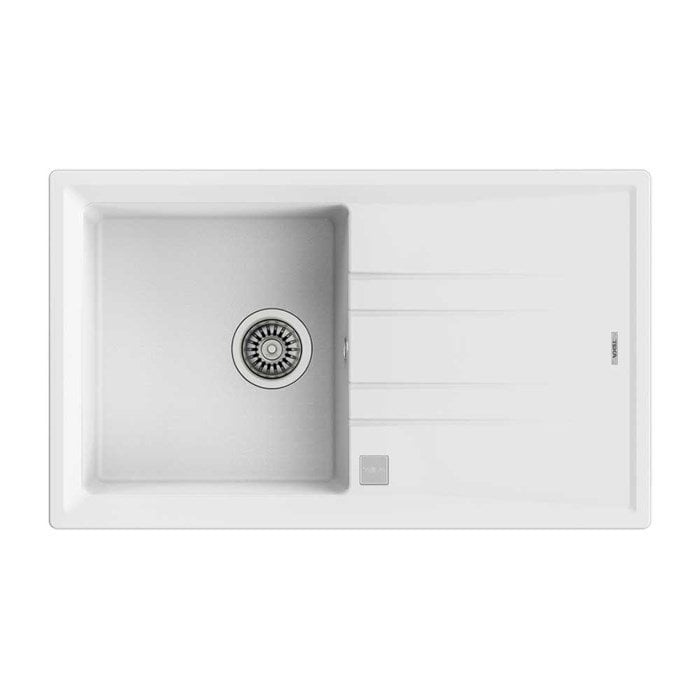 TEKA  STONE 50 B-TG  TEGRANİTE WHITE EVİYE