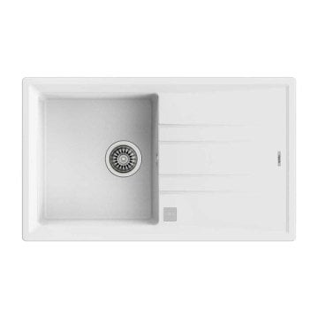 TEKA  STONE 50 B-TG  TEGRANİTE WHITE EVİYE