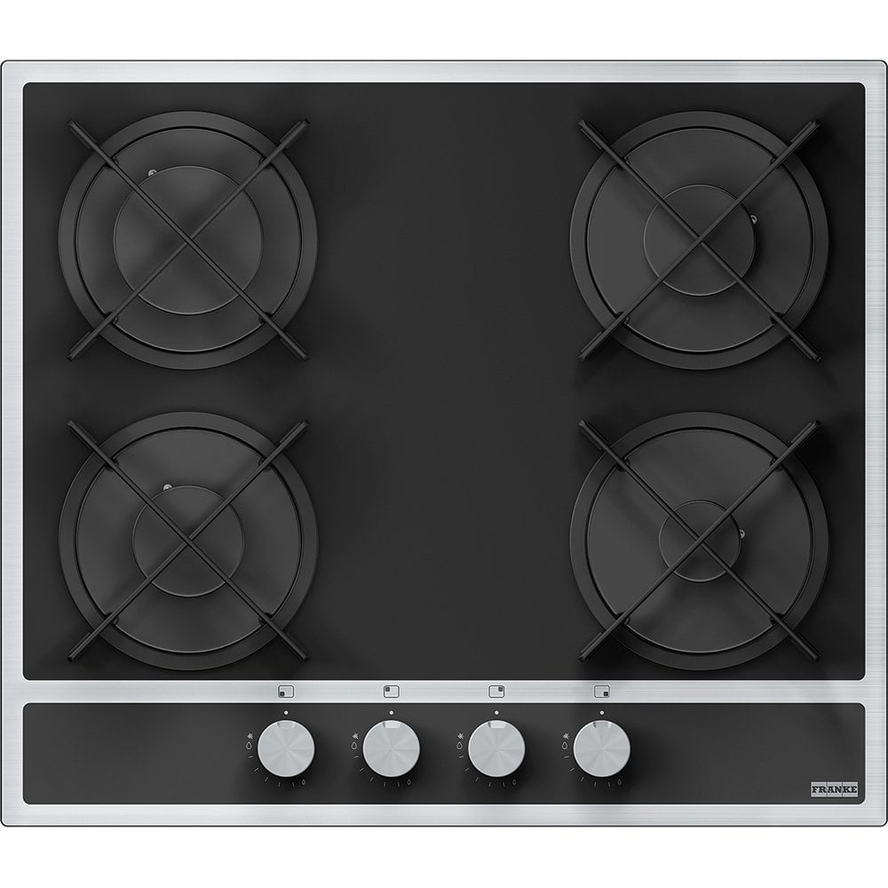 TEŞHİR FRANKE MARİS FHMA 604 4G ML E SİYAH+ İNOX CAM OCAK