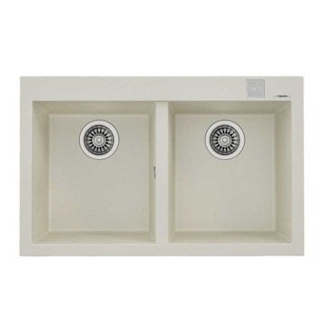 TEKA MAESTRO FORSQUARE 790 TG TEGRANİTE EVİYE 115260017 BRIGHT CREAM