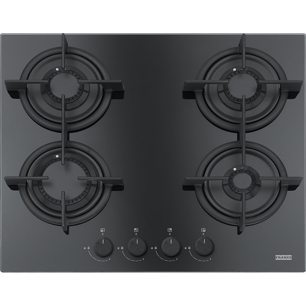 FRANKE MYTHOS FHCR 604 4G HE BK C CRİSTALLO NERO CAM OCAK