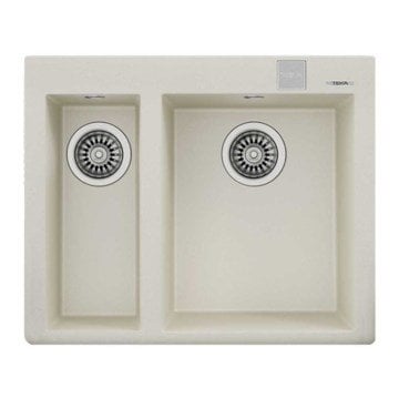 TEKA MAESTRO FORSQUARE 590 TG TEGRANİTE BRIGHT CREAM EVİYE