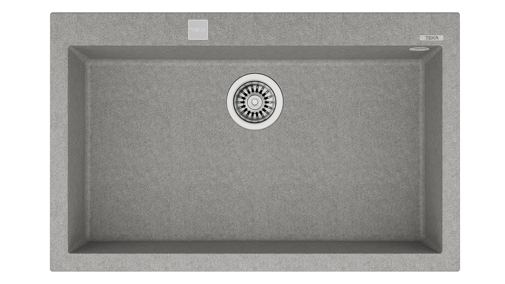 TEKA  FORSQUARE 72.40 TG TEZGAH ÜSTÜ EVİYE(stone grey)