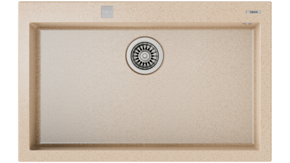 TEKA  FORSQUARE 72.40 TG TEZGAH ÜSTÜ EVİYE(Avena Beige)