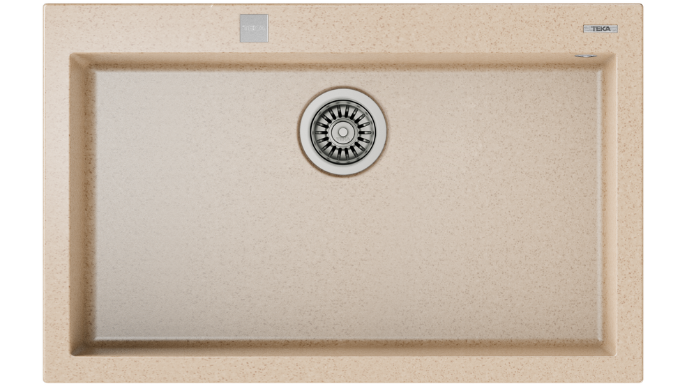 TEKA  FORSQUARE 72.40 TG TEZGAH ÜSTÜ EVİYE(Avena Beige)