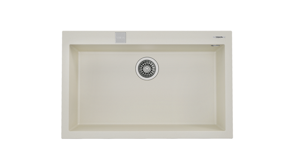 TEKA  FORSQUARE 72.40 TG TEZGAH ÜSTÜ EVİYE(Bright Cream)