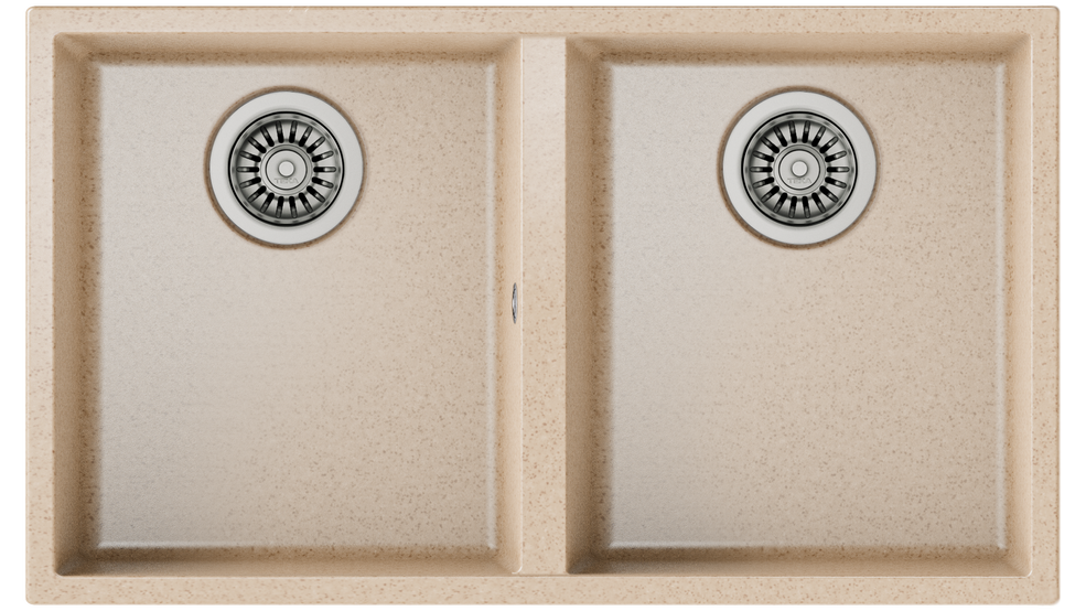 TEKA SQUARE 760 TG ÇİFT HAZNELİ TEZGAHALTI TEGRANİTE EVİYE AVENA