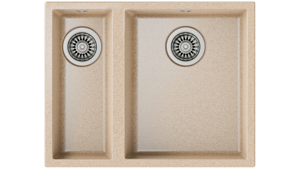 TEKA SQUARE 560 TG ÇİFT HAZNELİ TEZGAHALTI TEGRANİTE EVİYE(avena)