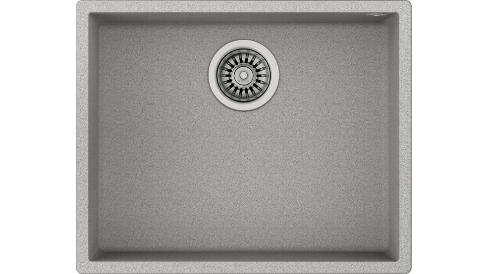 TEKA SQUARE 50.40 TG TEK HAZNELİ TEZGAHALTI TEGRANİTE EVİYE(STONE GREY)