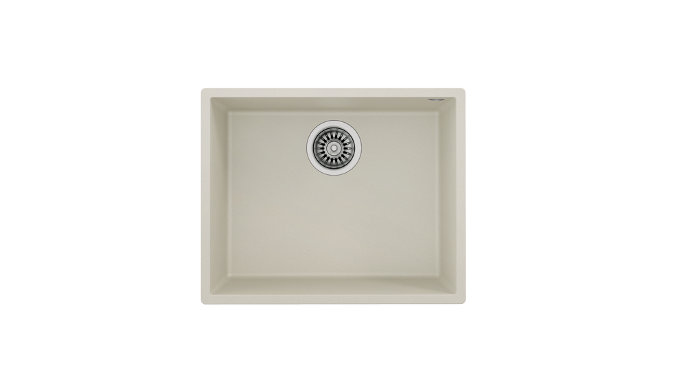 TEKA SQUARE 50.40 TG TEK HAZNELİ TEZGAHALTI TEGRANİTE EVİYE ( Bright Cream)