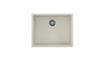 TEKA SQUARE 50.40 TG TEK HAZNELİ TEZGAHALTI TEGRANİTE EVİYE ( Bright Cream)