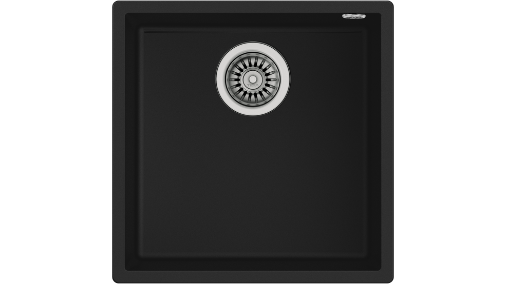 TEKA SQUARE 40.40 TG BLACK TEGRANİT TEZGAH ALTI EVİYE 115230025