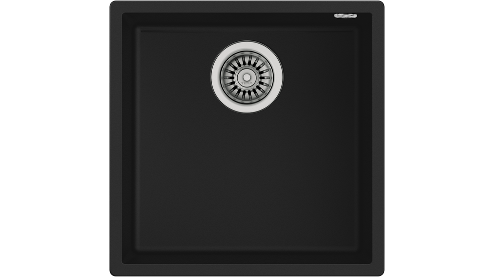 TEKA SQUARE 40.40 TG BLACK TEGRANİT TEZGAH ALTI BLACK EVİYE