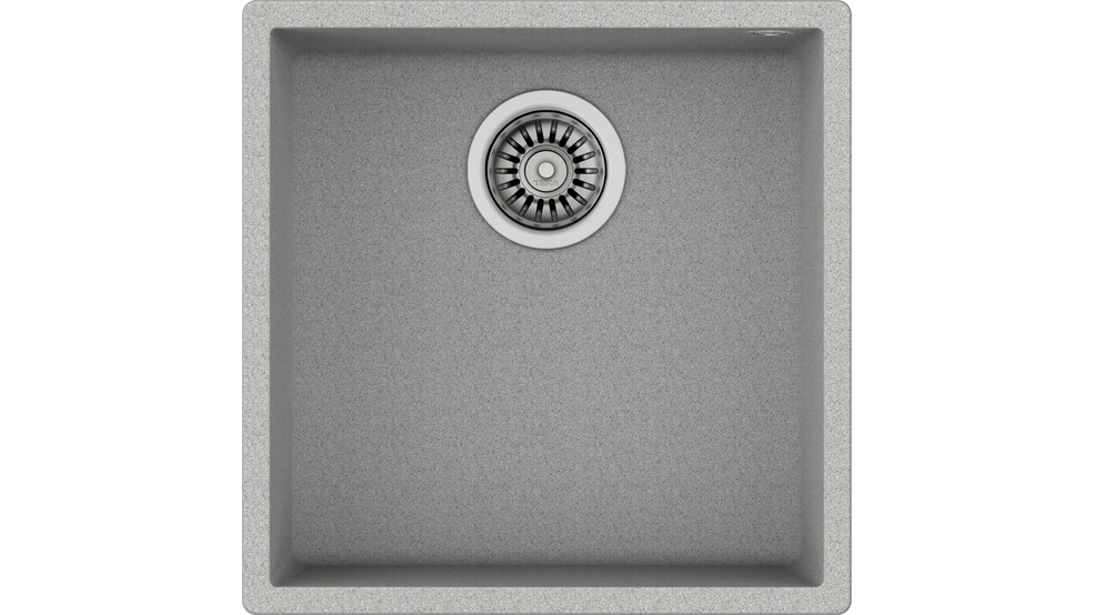 TEKA SQUARE 40.40 TG TEK HAZNELİ TEZGAHALTI TEGRANİTE STONE GREY EVİYE