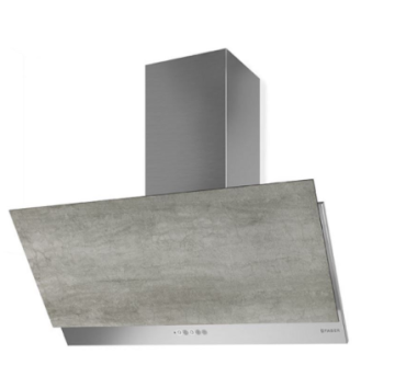 TEŞHİR FRANKE FABER GREXİA LG/X A90 AÇIK GRİ/PORSELEN DUVAR TİPİ DAVLUMBAZ