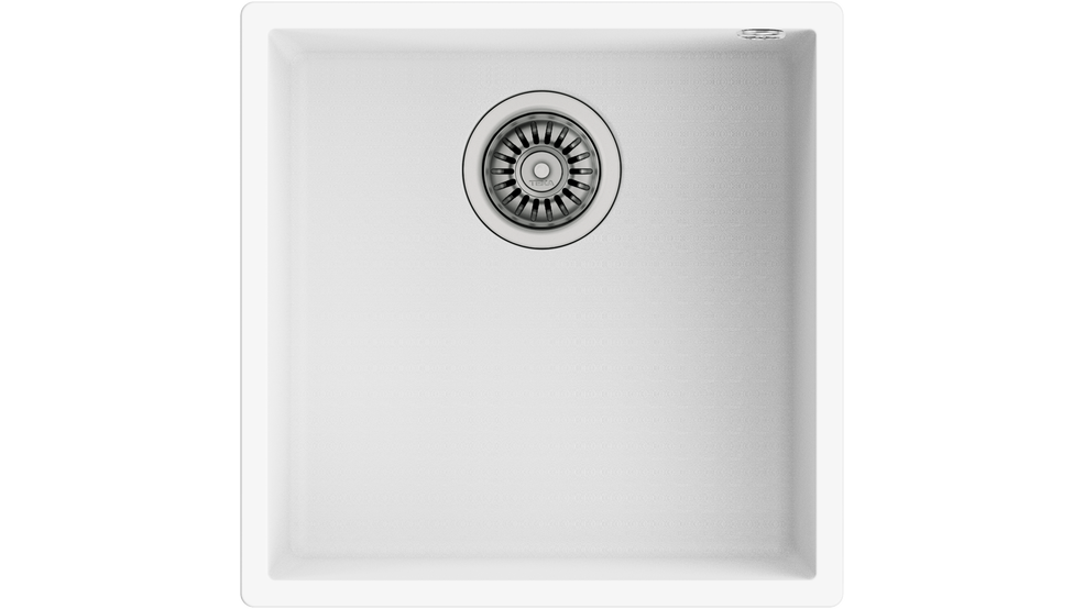 TEKA SQUARE 40.40 TG TEK HAZNELİ TEZGAHALTI TEGRANİTE ARCTIC WHITE EVİYE