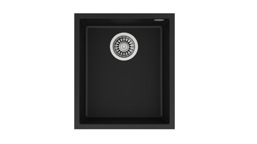 TEKA SQUARE 34.40 TG TEK HAZNELİ TEZGAHALTI TEGRANİTE BLACK EVİYE