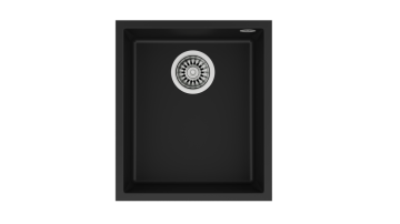 TEKA SQUARE 34.40 TG TEK HAZNELİ TEZGAHALTI TEGRANİTE BLACK EVİYE