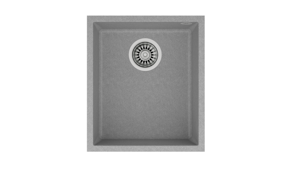 TEKA SQUARE 34.40 TG TEK HAZNELİ TEZGAHALTI TEGRANİTE STONE GREY EVİYE