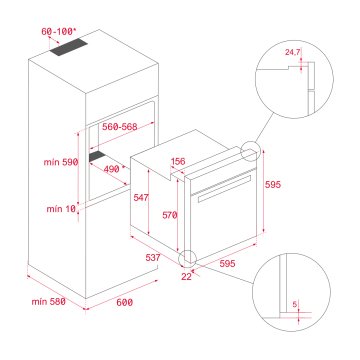 TEKA HSB 646 SS FRYMASTER KUTUSU İLE AİRFRY FIRIN