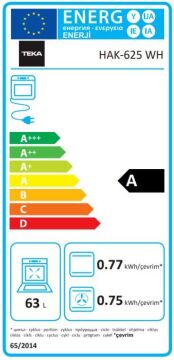 TEKA HAK 625 WH BEYAZ ANKASTRE FIRIN