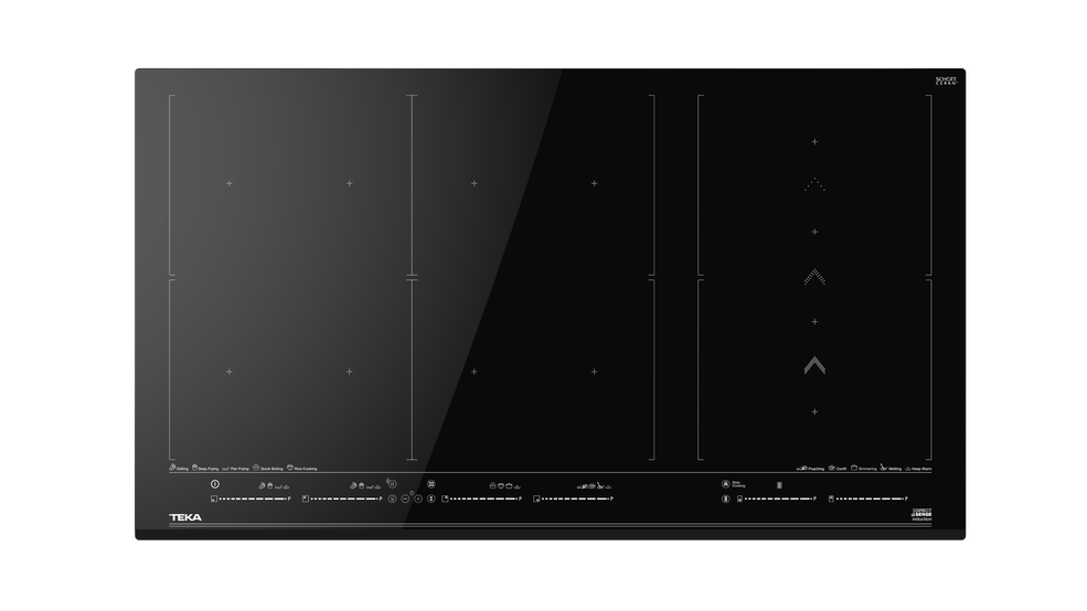 TEKA DİRECTSENSE IZF 99700 MST SİYAH FULL FLEX İNDÜKSİYON OCAK MASTERSENSE SLİDE COOKİNG 90 CM