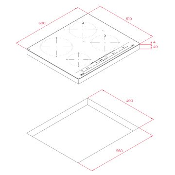 TEKA IZC 64630 BK MST 60 CM 4 PİŞİRME BÖLMELİ İNDÜKSİYON OCAK VE DİRECT FUNCTİON MULTİSLİDER