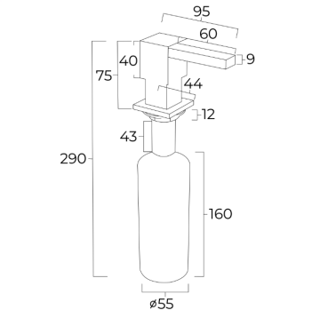 TEKA SABUNLUK (MAT İNOX)