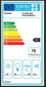 FRANKE GLASS LİNEAR VERTİCAL FPJ 615 V BK CRİSTALLO NERO DAVLUMBAZ