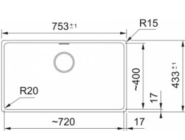 FRANKE MARİS MRG 110-72 SAHARA GRANİT EVYE