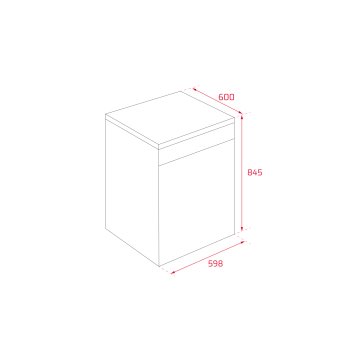 TEKA DFS 76850 14 YER AYARI VE ÜÇÜNCÜ MULTİFLEX3 TEPSİ İÇİN PREMİUMCARE SERİSİ 60 CM BAĞIMSIZ BULAŞIK MAKİNESİ