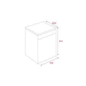 TEKA DFS 76850 14 YER AYARI VE ÜÇÜNCÜ MULTİFLEX 3 TEPSİ İÇİN PREMİUMCARE SERİSİ 60 CM BAĞIMSIZ BULAŞIK MAKİNESİ