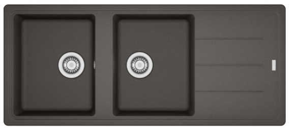 FRANKE BASİS BFG 621-116 SLATE GREY GRANİT EVYE