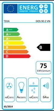 TEKA DOS 90.2 VN DUVAR TİPİ DAVLUMBAZ
