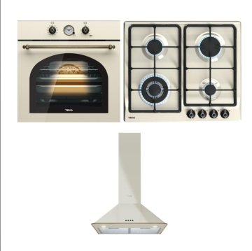 TEKA COUNTRY  ANKASTRE SET;  HAK 627 R VN ANKASTRE FIRIN,  GSC 64320 RBC VN ANKASTRE OCAK,  DOS 60.2 VN DAVLUMBAZS