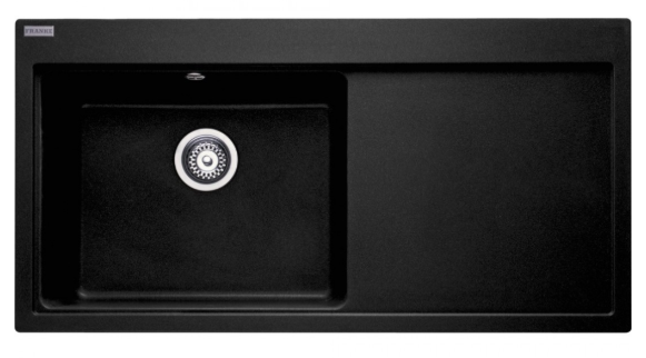 FRANKE MYTHOS MTG 611-100 SAĞ DAMLALIKLI NERO GRANİT EVYE