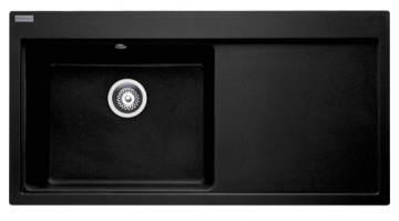 FRANKE MYTHOS MTG 611-100 SAĞ DAMLALIKLI NERO GRANİT EVYE