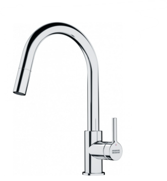 FRANKE LİNA J XL KROM SPİRALLİ KUĞU ARMATÜR