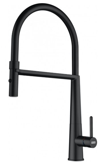 FRANKE ICON SEMİ PRO DUŞLAMALI SPİRALLİ MATT BLACK ARMATÜR