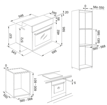 FRANKE MYTHOS TFT PYROLYTİC FMY 99 P XS SİYAH + INOX ANKASTRE FIRIN