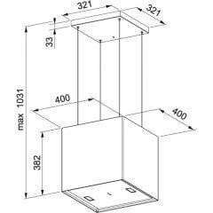 TEŞHİR FRANKE MERCURY FME 407 BK SİYAH DAVLUMBAZ