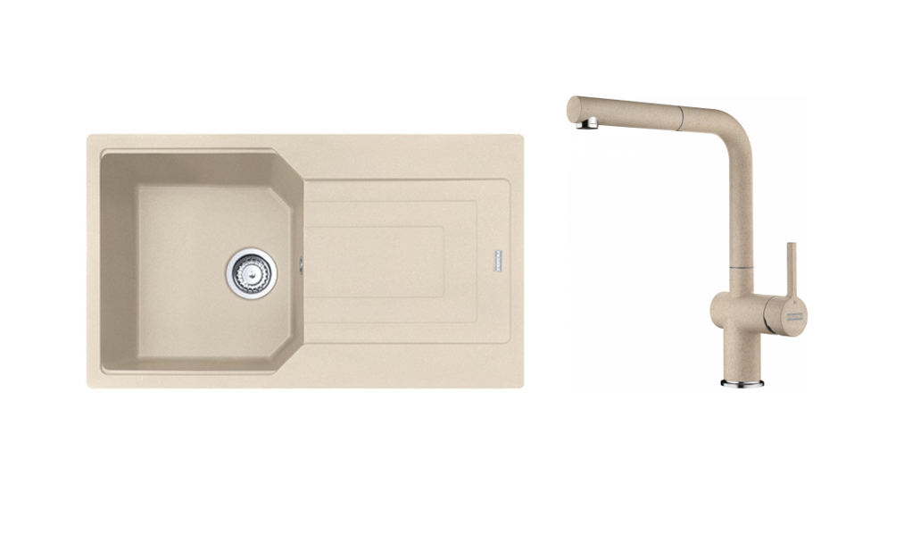 FRANKE UBG 611-86 AVENA EVİYE ACTİVE PLUS AVENA ARMATÜR EVİYE ARMATÜR SET KAMPANYASI