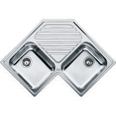 FRANKE KÖŞE PNX 621-E PASLANMAZ ÇELİK KÖŞE EVYE